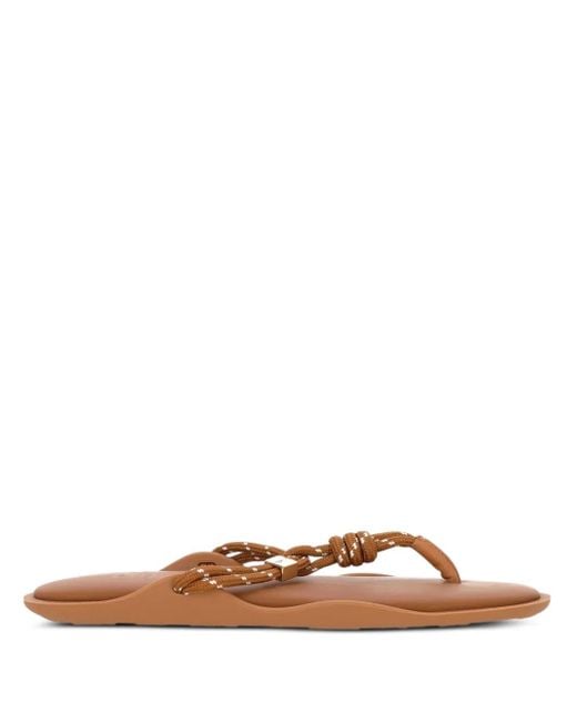 FLOWZE Brown Fl Ò Slide Sandals