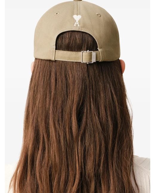 AMI Natural Cotton Back Ami De Coeur Cap