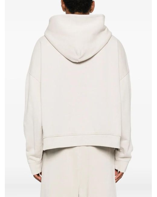 Entire studios White Long-Sleeve Hoodie for men