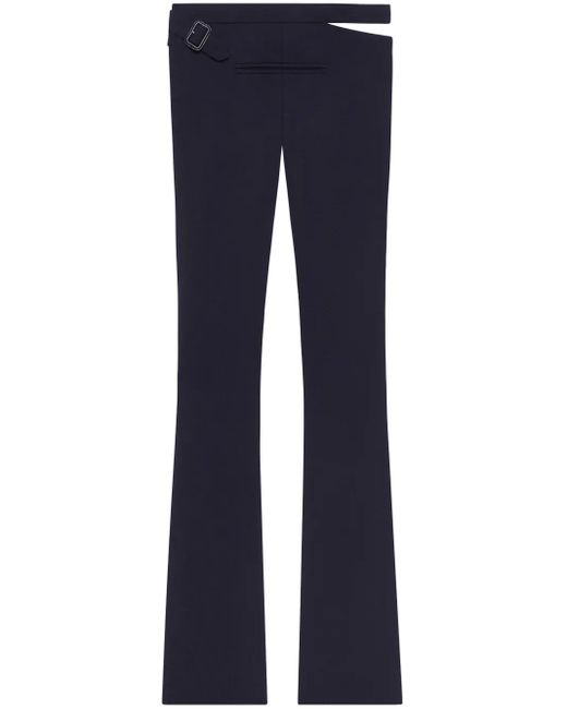 Courreges Blue Slash Trousers