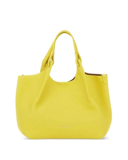 Gianni Chiarini Yellow Dua Tote Bag
