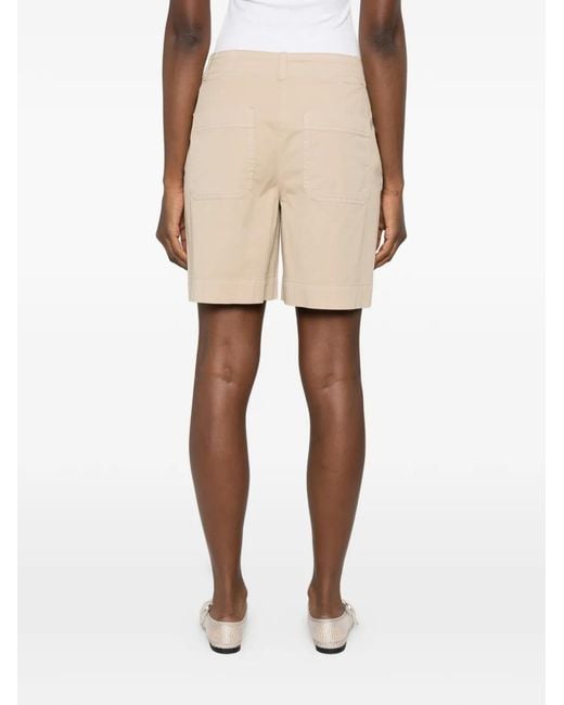 Marc O' Polo Natural Button-Fastening Shorts