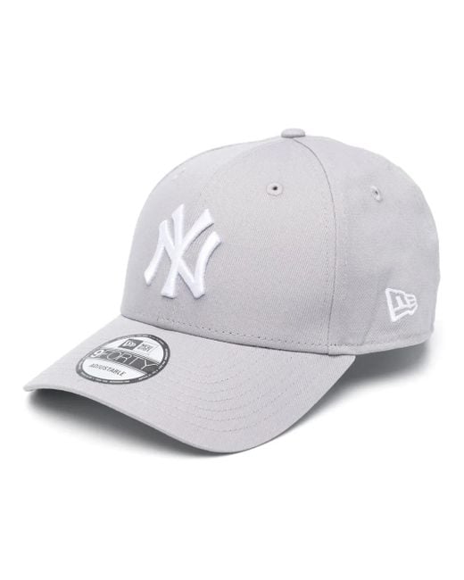 KTZ White New York Yankees Cotton Baseball Cap for men