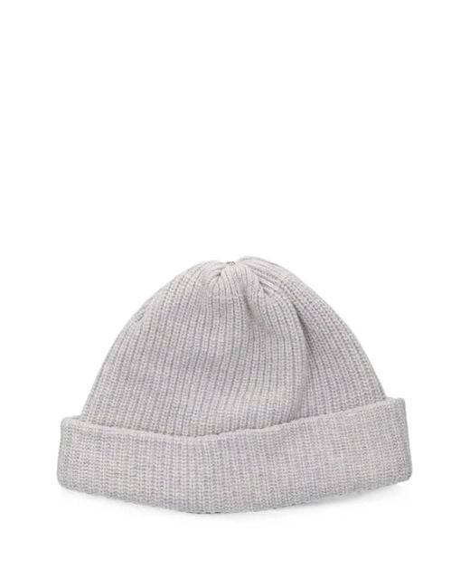 Chrome Hearts Gray Star-Patch Beanie Hat for men