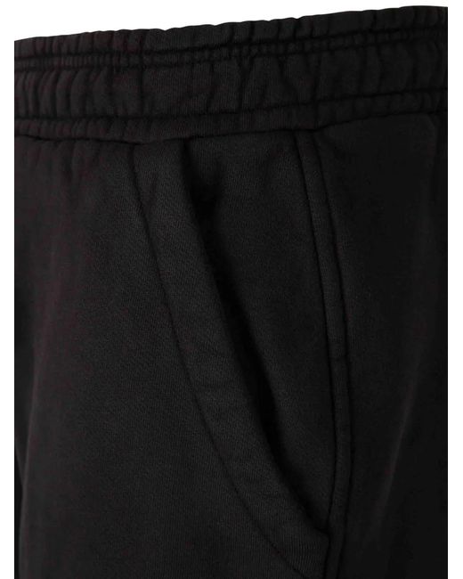 Rhude Black Logo-Detail Track Pants for men