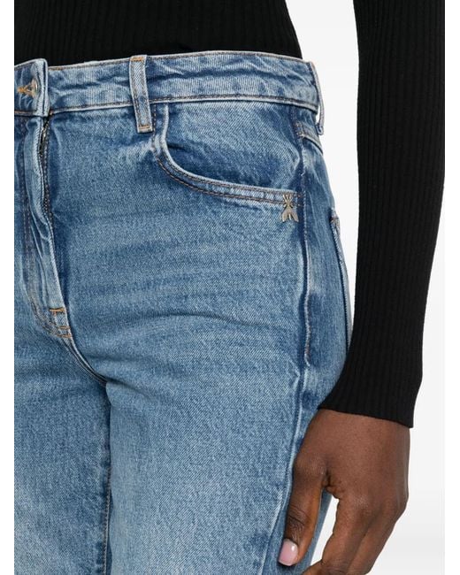 Patrizia Pepe Blue Low Waist Slim Jeans