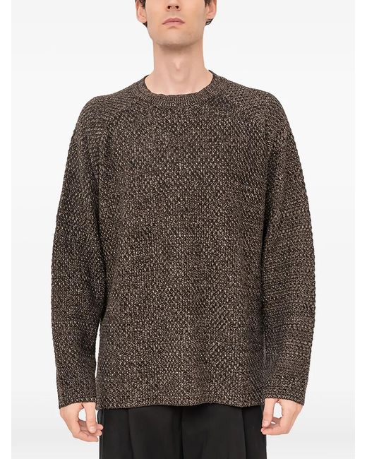 Pull À Col Rond DEVOA pour homme en coloris Gray