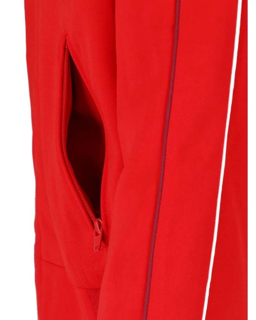 Marni Red Contrast-Piping Zip-Up Jacket for men