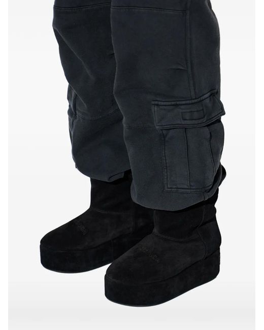 Balenciaga Black Alaska Platform Boots