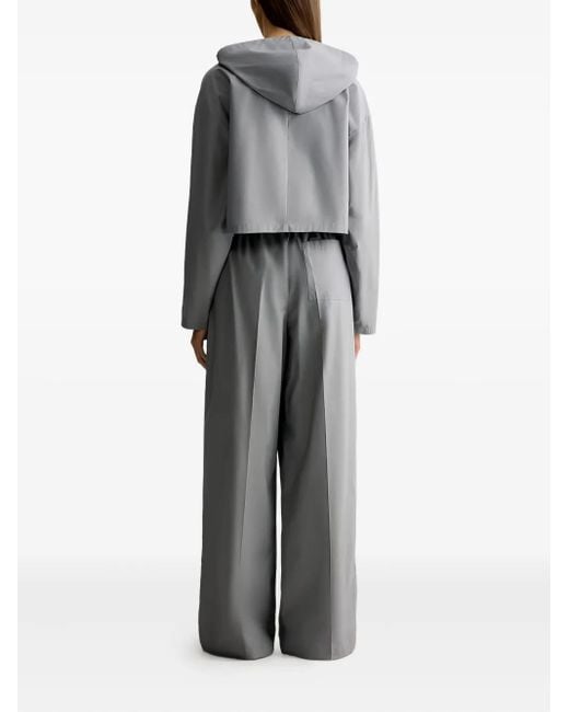 Pantalon En Coton À Taille Élastiquée 12 STOREEZ en coloris Gray