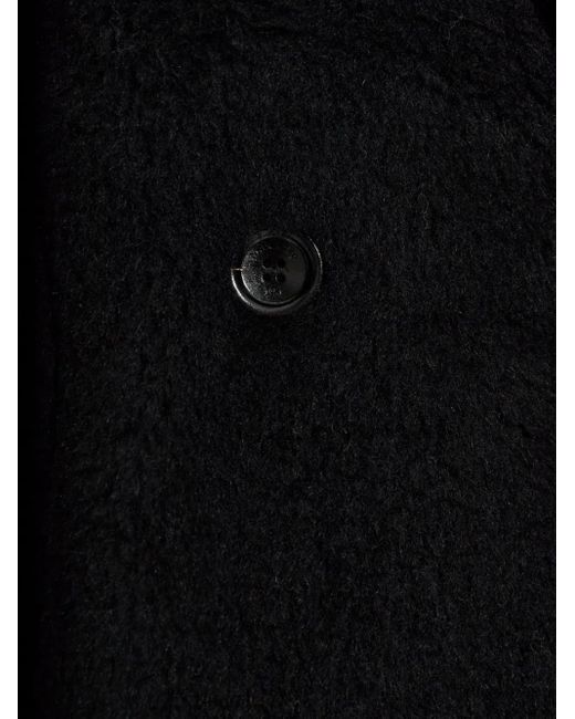 Max Mara Black "Bormida1234" Short Double Breasted Coat