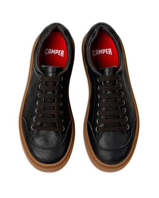 Camper Black Twentyfive Leather Sneakers for men