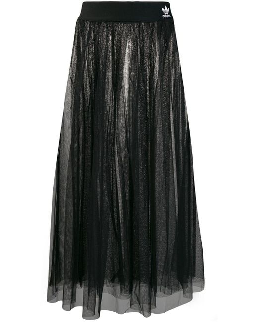Adidas Black Tulle Skirt