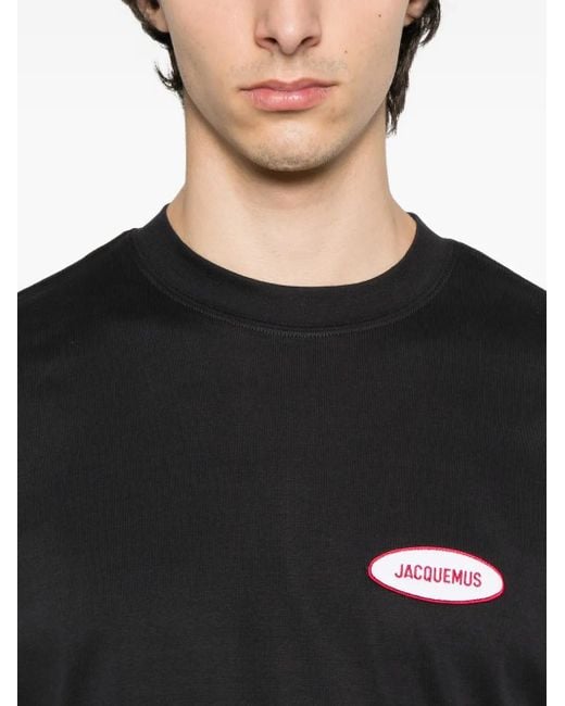 Jacquemus Black T-Shirt for men