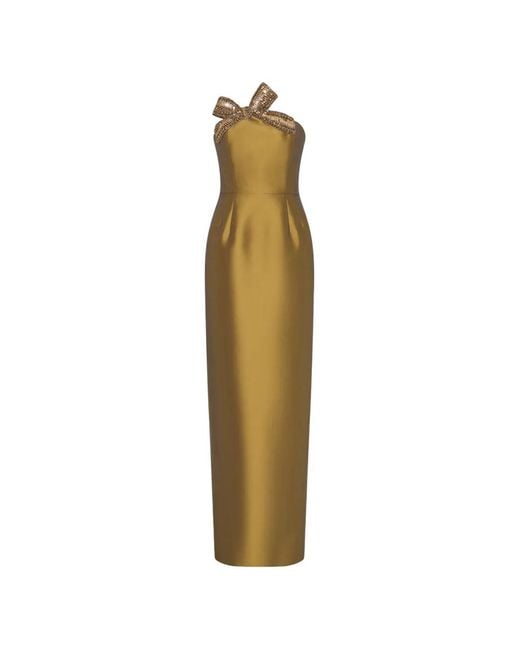 Rebecca Vallance Metallic Venus Gown