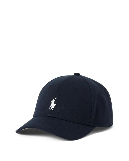 メンズ Ralph Lauren ロゴ キャップ Blue
