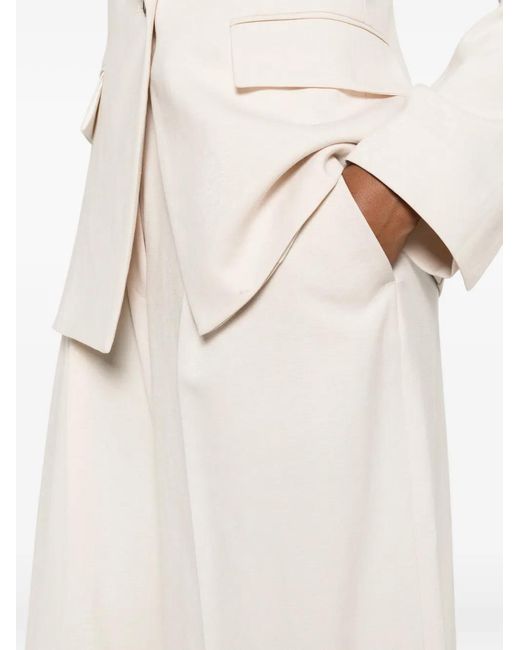Marella White Emmslogan Single-Breasted Suit