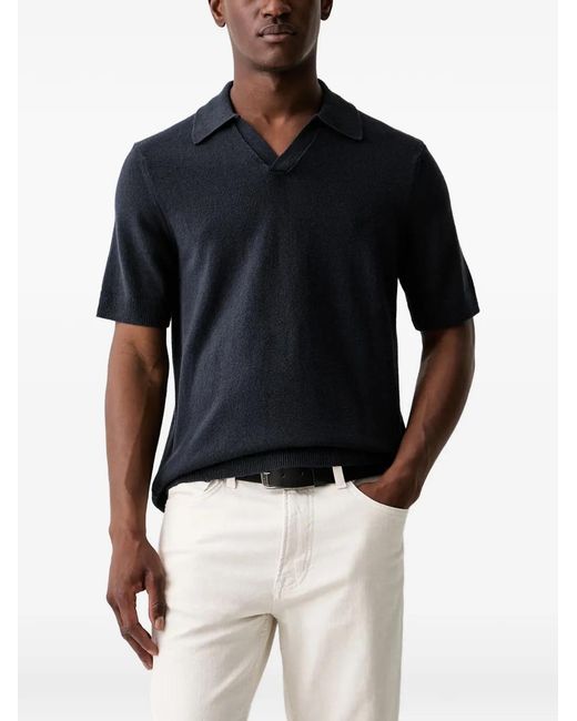 Marc O' Polo Blue Polo-Collar T-Shirt for men