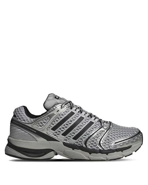 Adidas Gray Adistar Control 5 Low-Top Sneakers