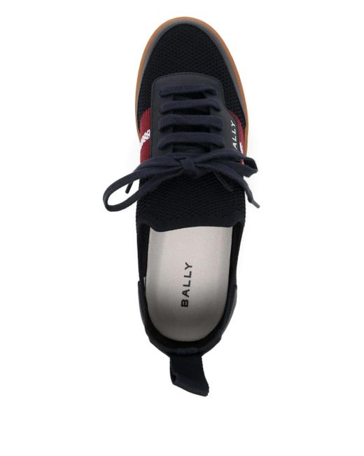 Bally Blue Outline Sneakers for men