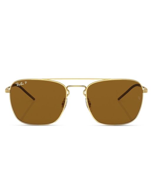 Ray-Ban Metallic Square-frame Sunglasses for men