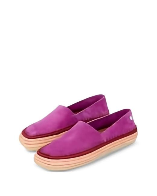Loewe Pink Rio Raffia-Trim Espadrilles