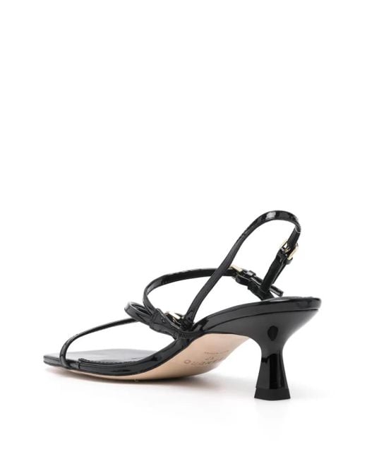 Sandro Black Sandals With Straps