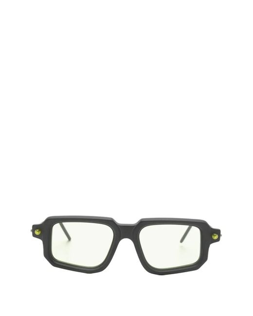 Kuboraum Black Maske P23 Geometric-Frame Sunglasses