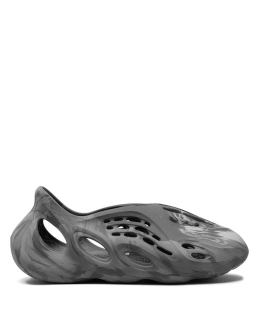 Yeezy Gray Foam Runner Cut-out Sneakers for men