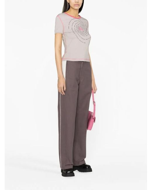 DIESEL Pink T-Uncutie Stretch-Cotton T-Shirt