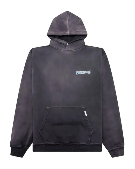 Represent Hoodie mit Logo-Print in Blue für Herren