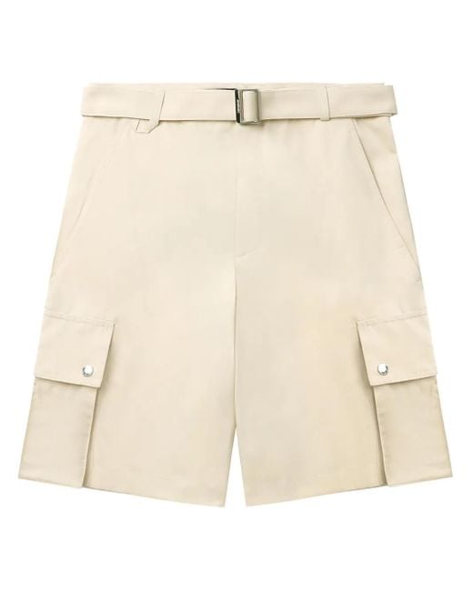 Jacquemus Natural Cargo Bermuda Shorts For for men