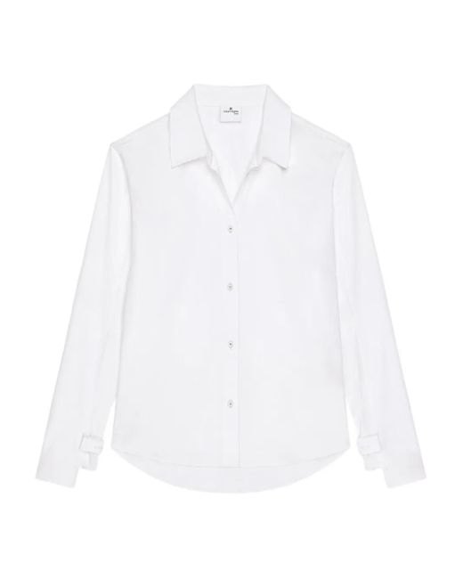 Courreges White Cuff-Detail Shirt
