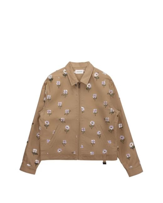 Honor The Gift Natural Beaded Flower Jacket for men