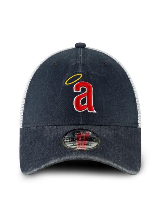 KTZ Blue X Mlb 9Forty Los Angeles Angels 1971 Coops Cap