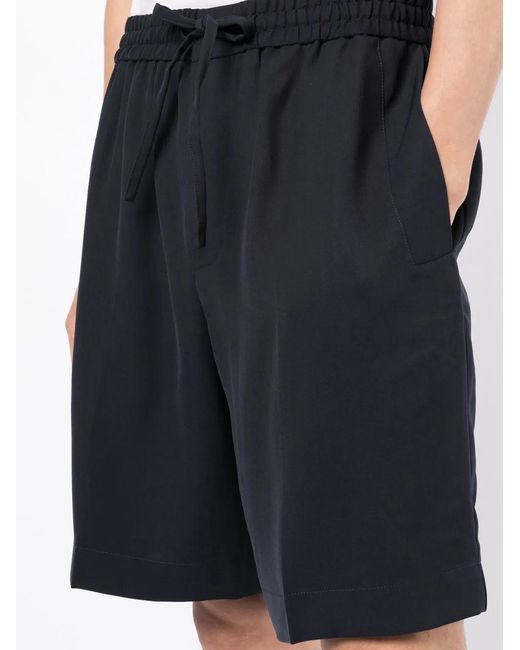 3.1 Phillip Lim Blue Jersey-Knit Desk Shorts for men
