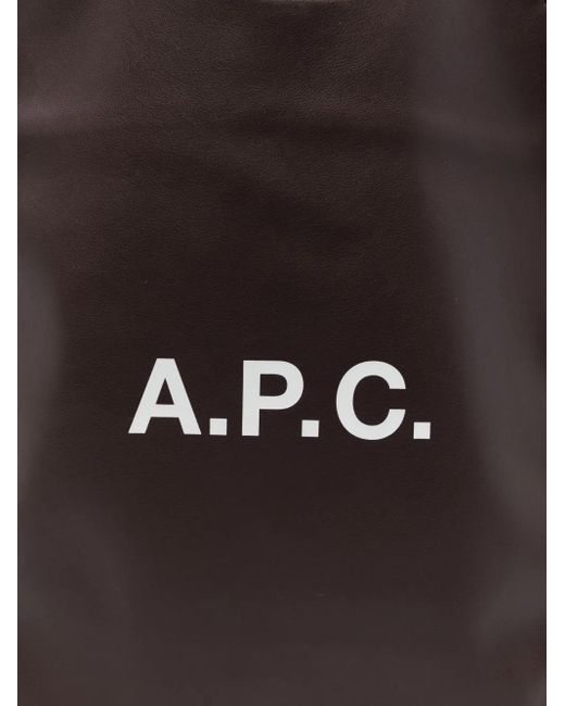 A.P.C. Black Kleine Ninon Tote Bag