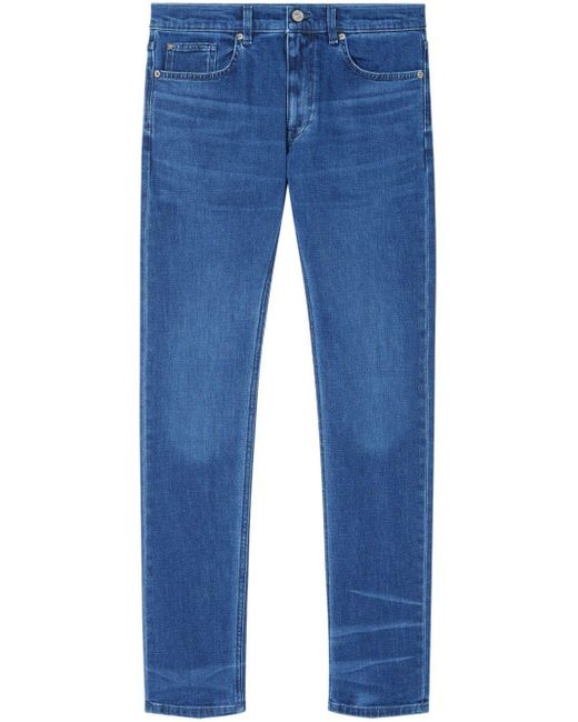 Versace Jeans Met Borduurwerk in het Blue voor heren