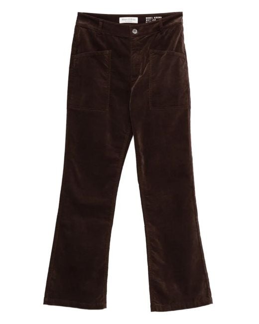 Marc O' Polo Black Kiruna Flared Trousers