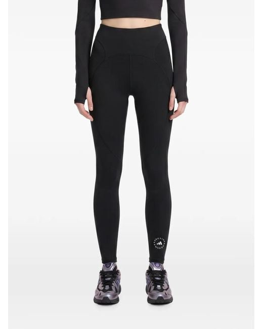 Adidas By Stella McCartney Black Training 7/8 Leggings