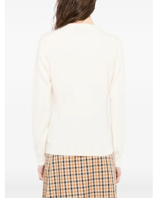 Prendas De Punto Con Botones Theory de color White