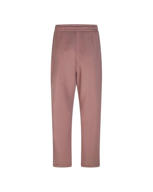 Weekend by Maxmara Red Drawstring Logo Track Pants