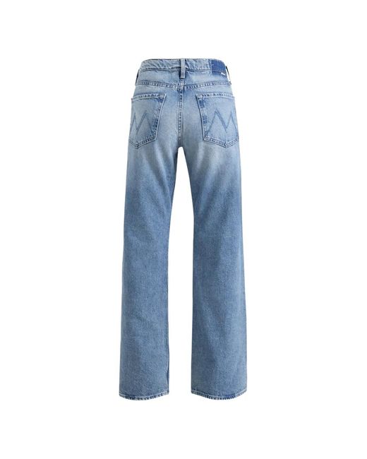 Mother Blue Bookie Twist Bootcut Jeans