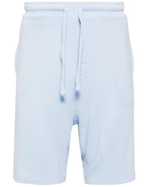 Pantalones cortos de chándal con logo Boss de hombre de color Blue