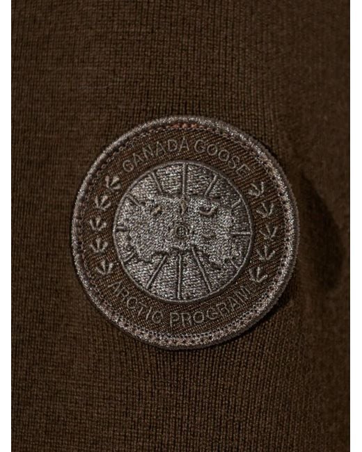 Canada Goose Brown Hybridge Wide Puffer Jacket