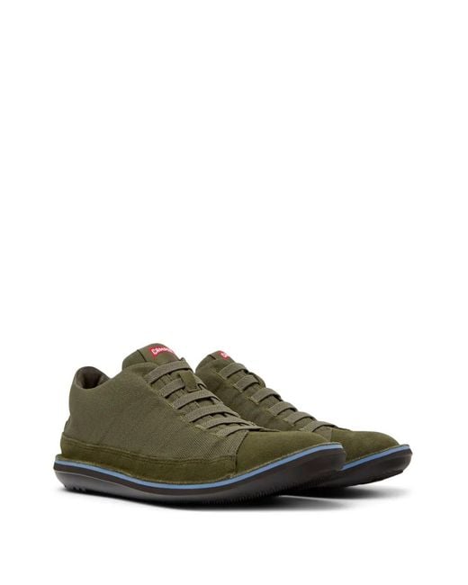 Camper Green Lace-Up Sneakers for men