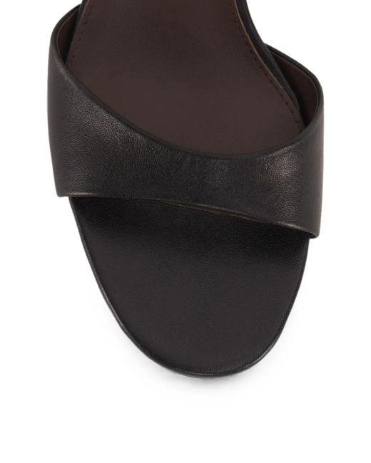 12 STOREEZ White Jane Leather Sandals