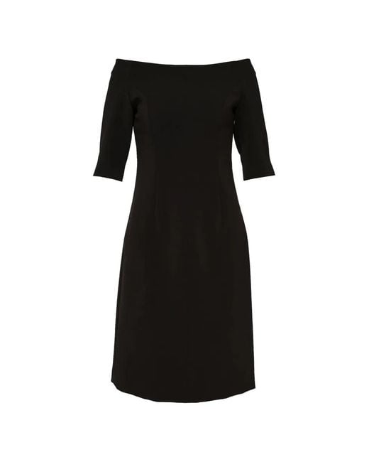 Club21 Black Off-The-Shoulder Midi Dress