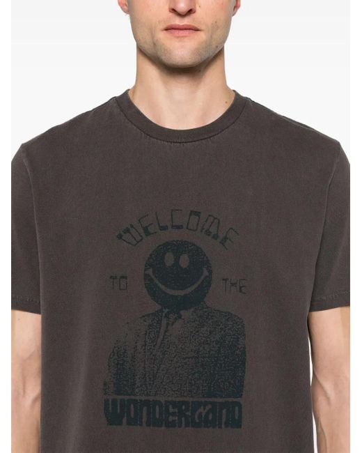Ksubi Black Portal Kash Ss Cotton T-Shirt for men