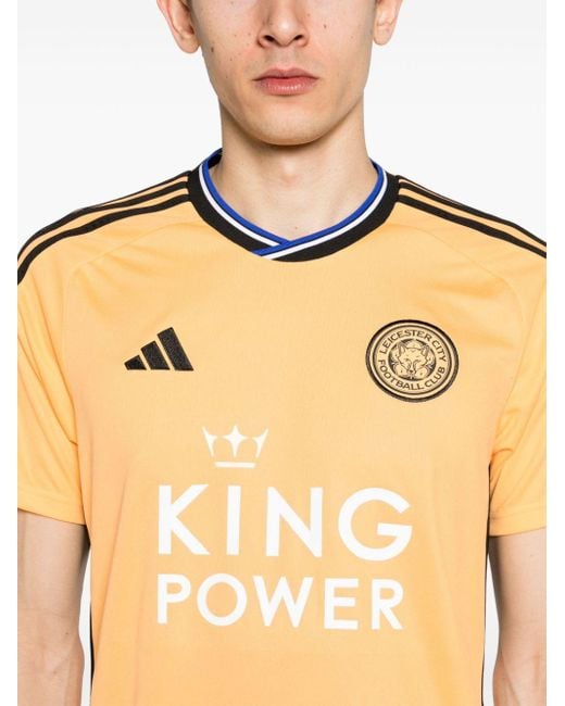 メンズ Adidas Leicester City Fc 23/24 Third Tシャツ Yellow